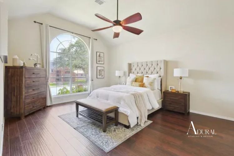 Modern furnishings make rooms more appealing.