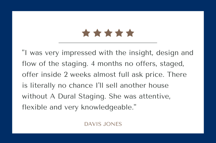 Fort Worth home staging success story.