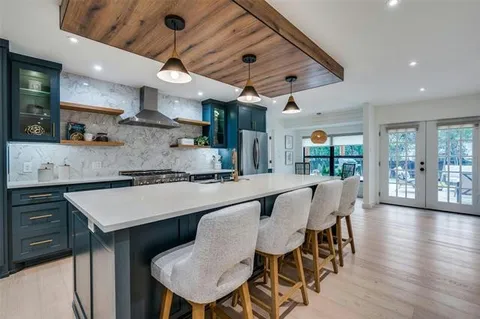 Modern Texas Kitchen with Island
