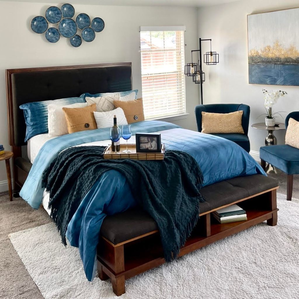 Design your perfect bedroom with our redesign services.